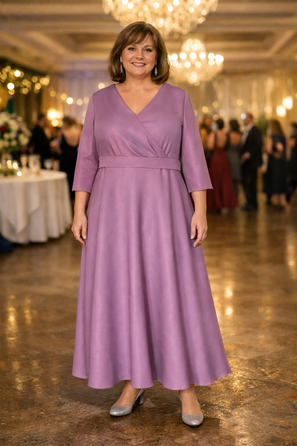 šaty oblečené na AI postavě 