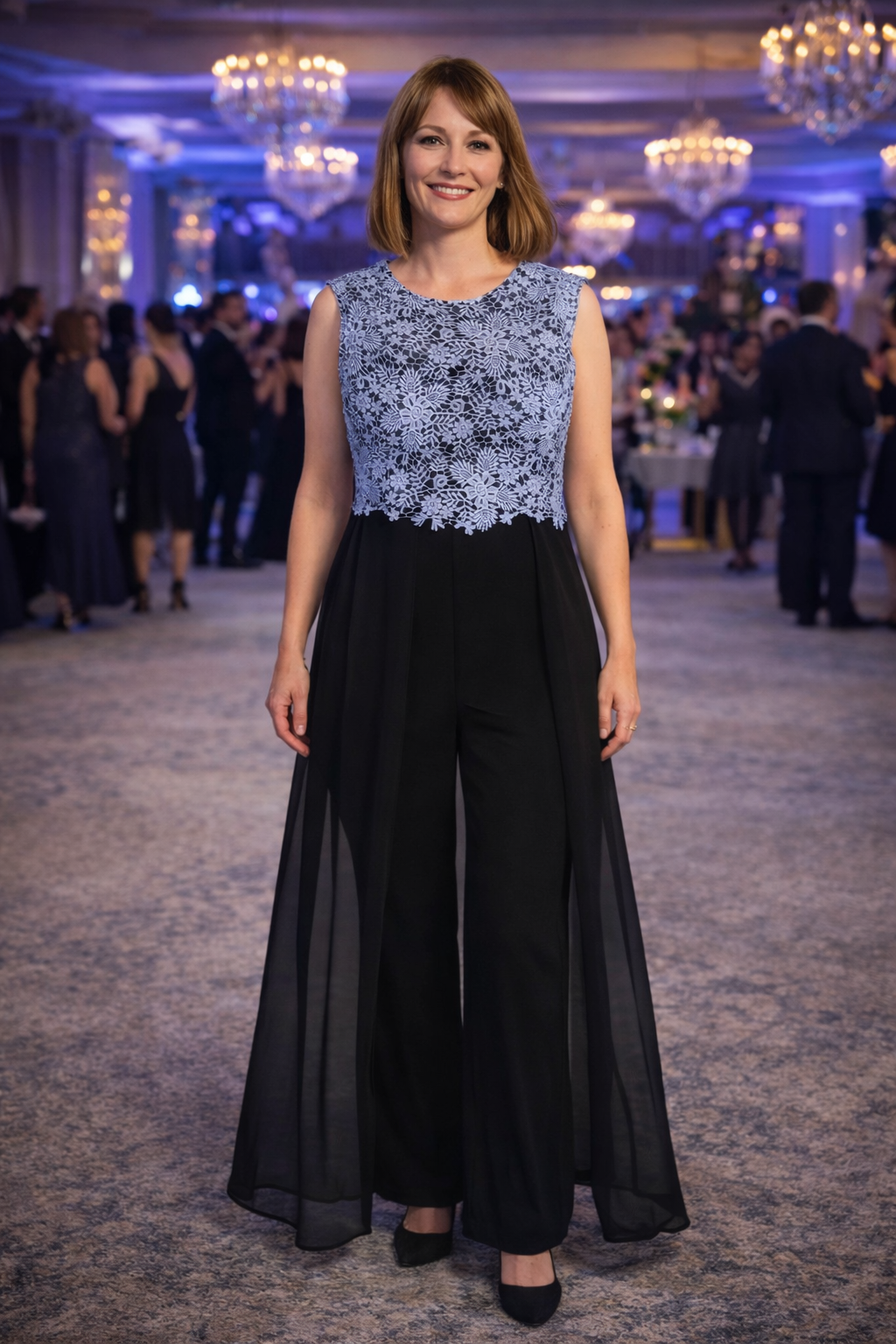 šaty oblečené na AI postavě 