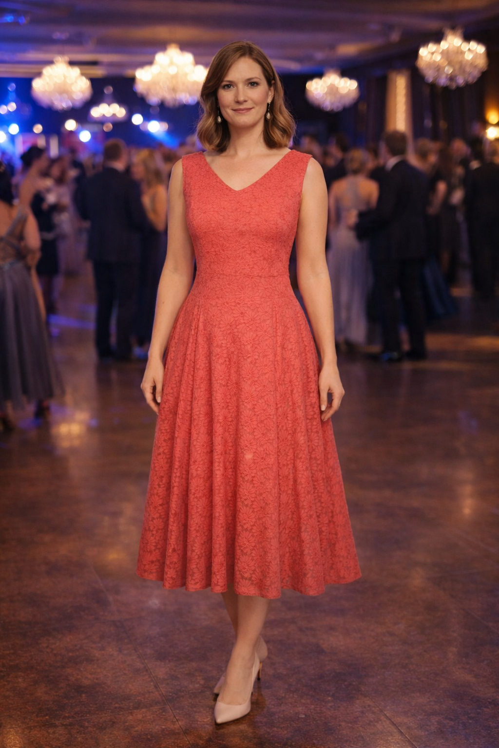 šaty oblečené na AI postavě 